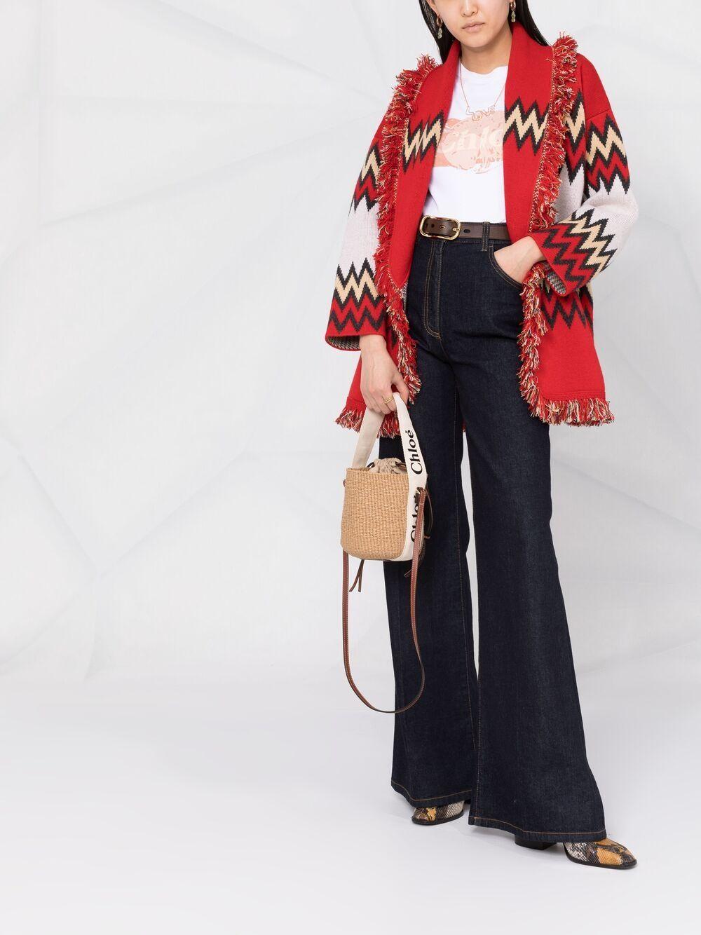 Small Woody basket bag<BR/><BR/><BR/> CHC22SS381G55 101 CHLOÉ