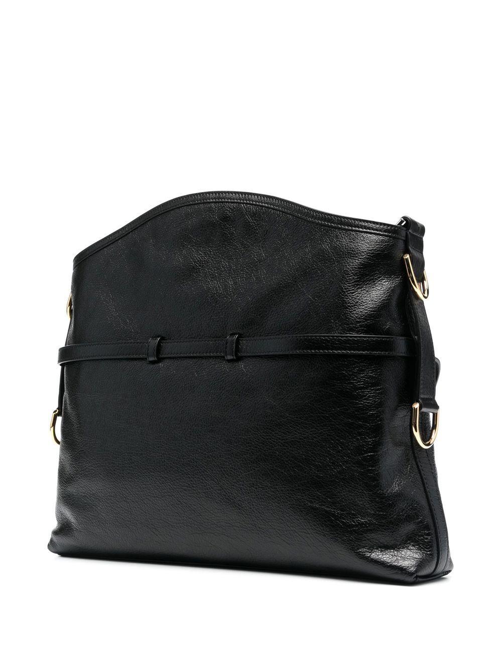 Grained-leather shoulder bag<BR/><BR/><BR/> BB50SSB1Q7 001 GIVENCHY