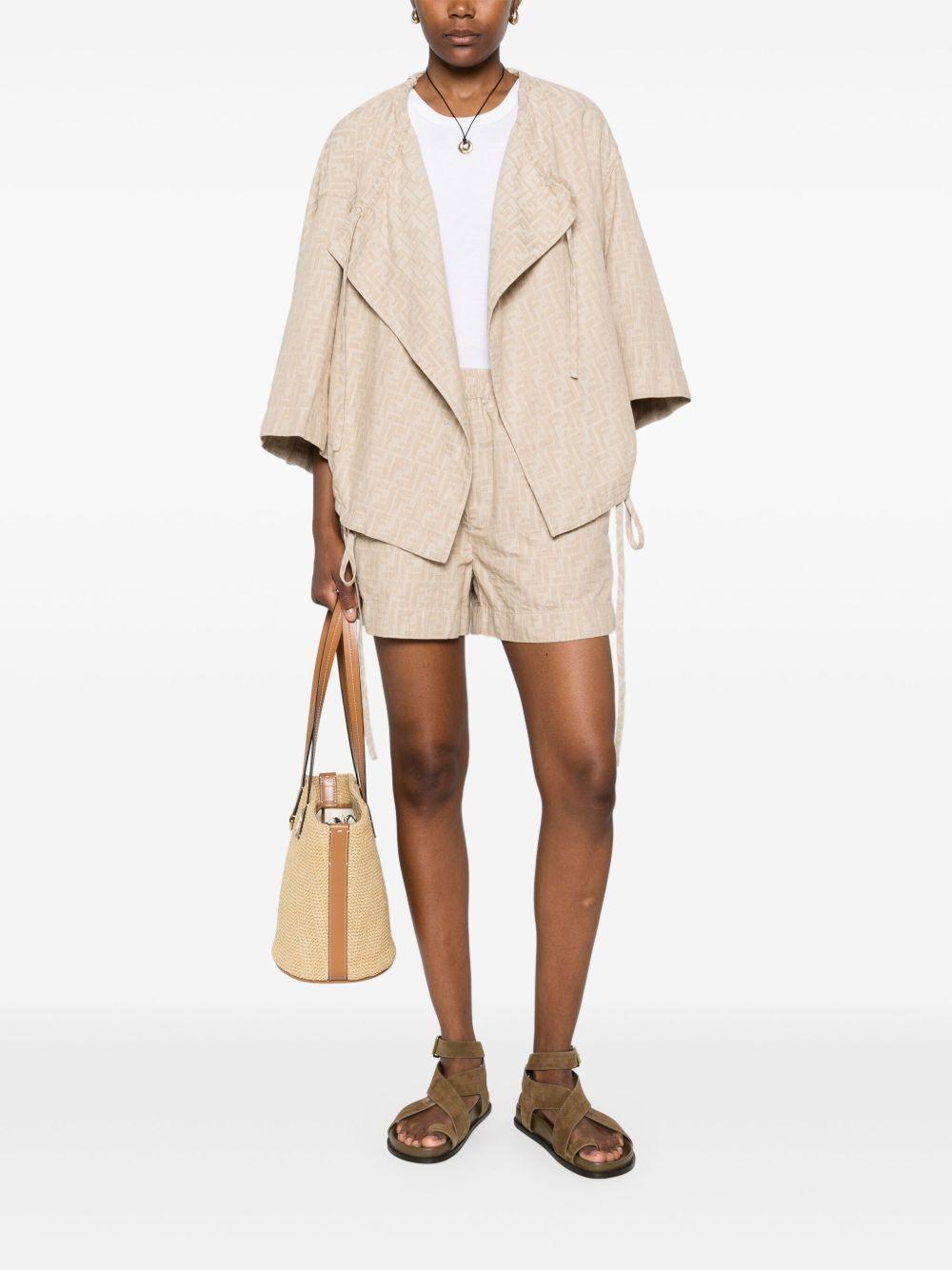 Chambray shorts FLP870 ASMFF1SAZ FENDI