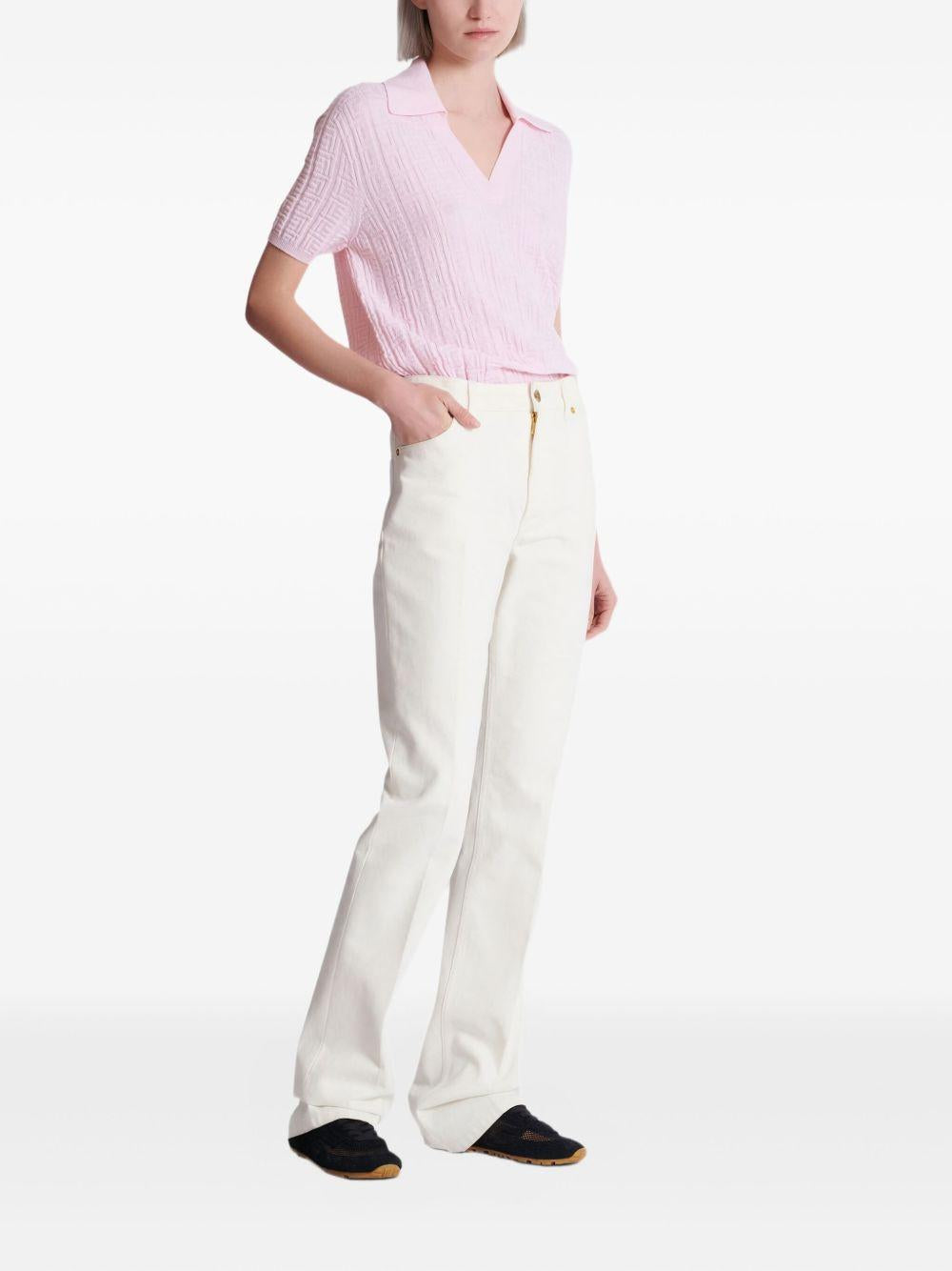 flared-leg jeans GF1MI070DG14 0FC BALMAIN