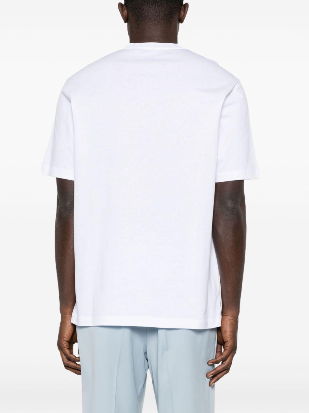 Medusa Head-print T-shirt<BR/><BR/><BR/> 1013302 1A134052W580 VERSACE