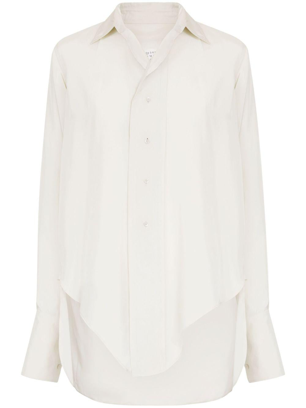 Long-sleeve buttoned shirt<BR/><BR/> S51DT0020 S76632729 MAISON MARGIELA