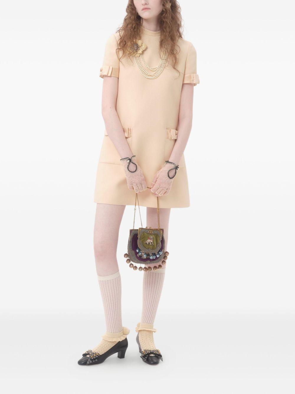 Crepe Couture minidress<BR/><BR/> 7B3VAFH61CF ET5 VALENTINO GARAVANI