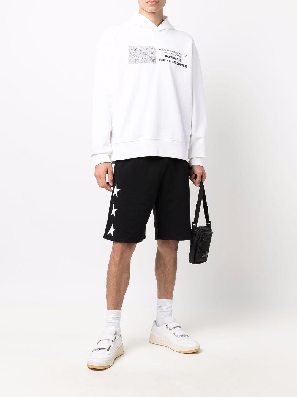 Star print shorts<BR/><BR/><BR/> GMP00878 P00053280203 GOLDEN GOOSE