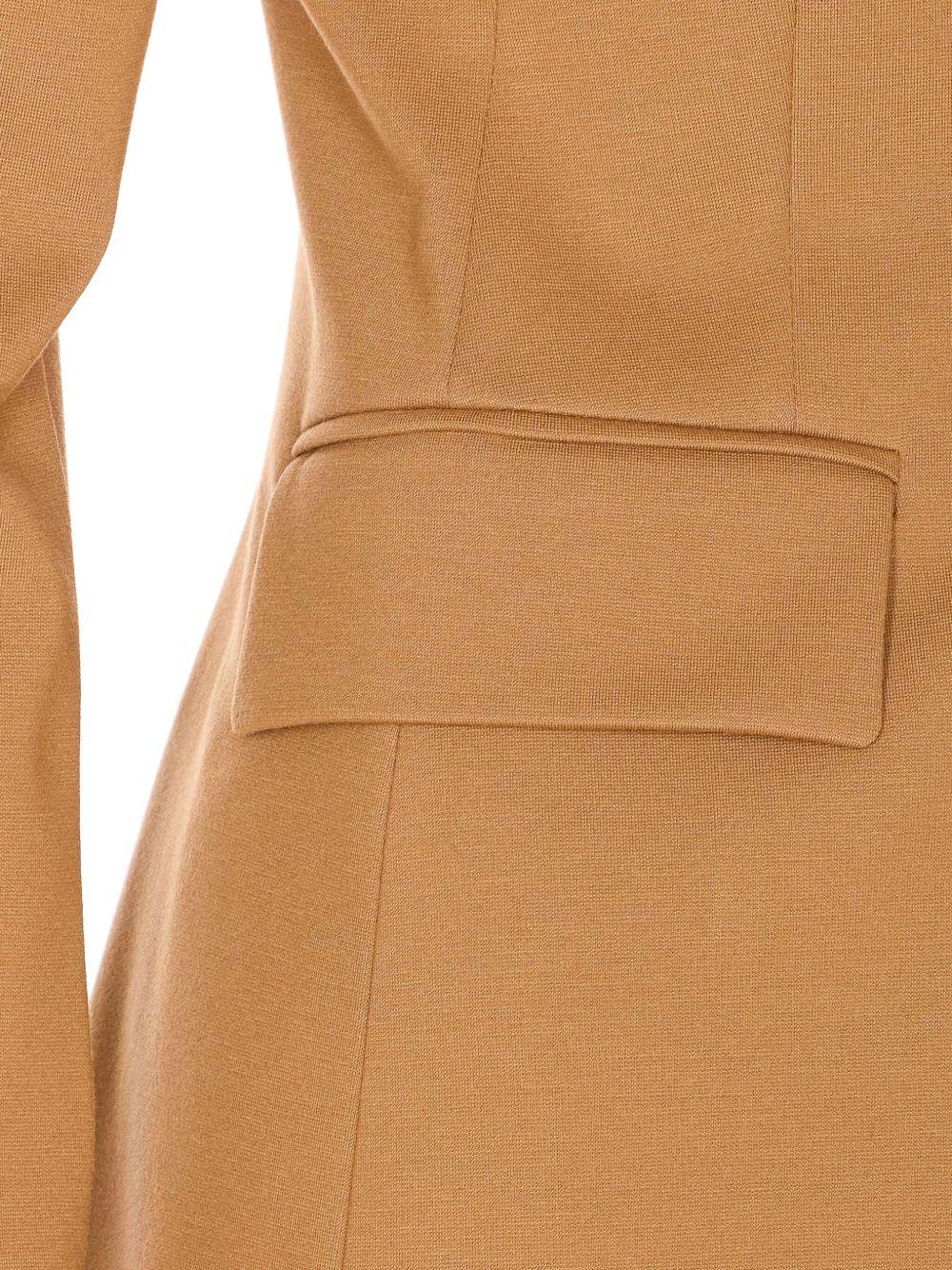 Fitted full Milano knit jacket 104903 A24CL08 PINKO