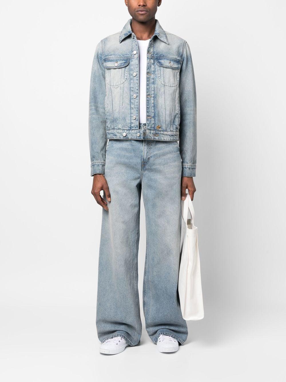 Patch pockets denim jeans 123DPA061DE0016 7011 COURRÈGES