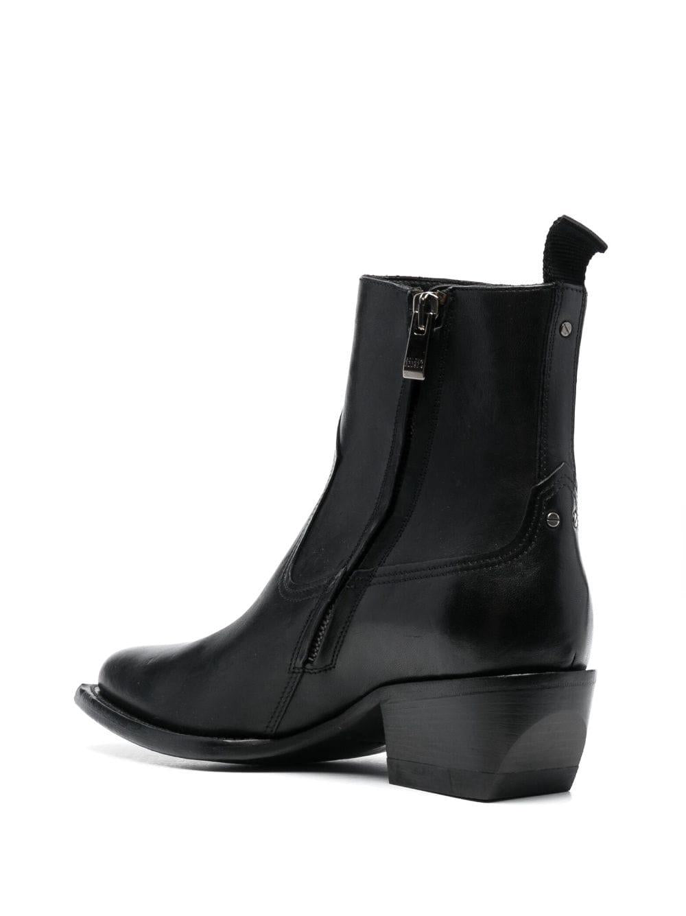 Pointed-toe leather boots GWF00545 F00448890100 GOLDEN GOOSE