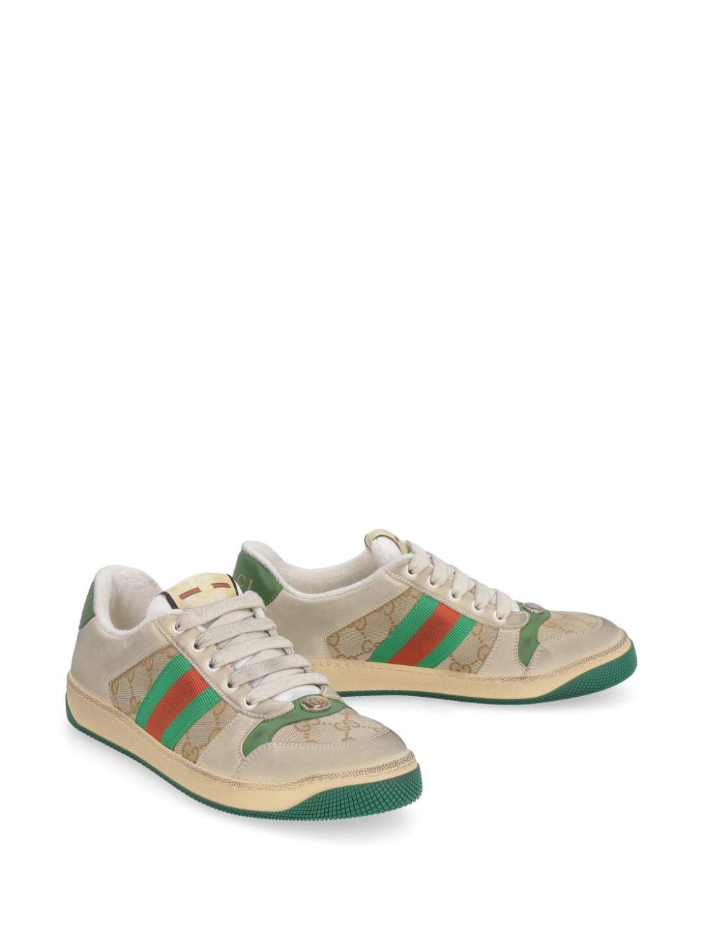 Screener lace-up sneakers<BR/><BR/><BR/> 570443 9Y9209666 GUCCI