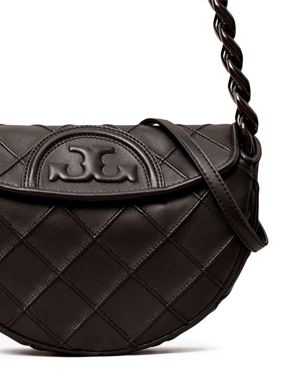 Fleming Soft leather shoulder bag 143575 001 TORY BURCH