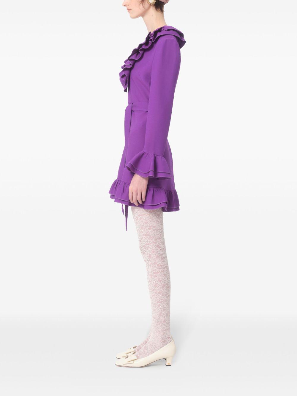 Crepe couture mini dress<BR/><BR/><BR/> 6B3VAES61CF R1B VALENTINO GARAVANI