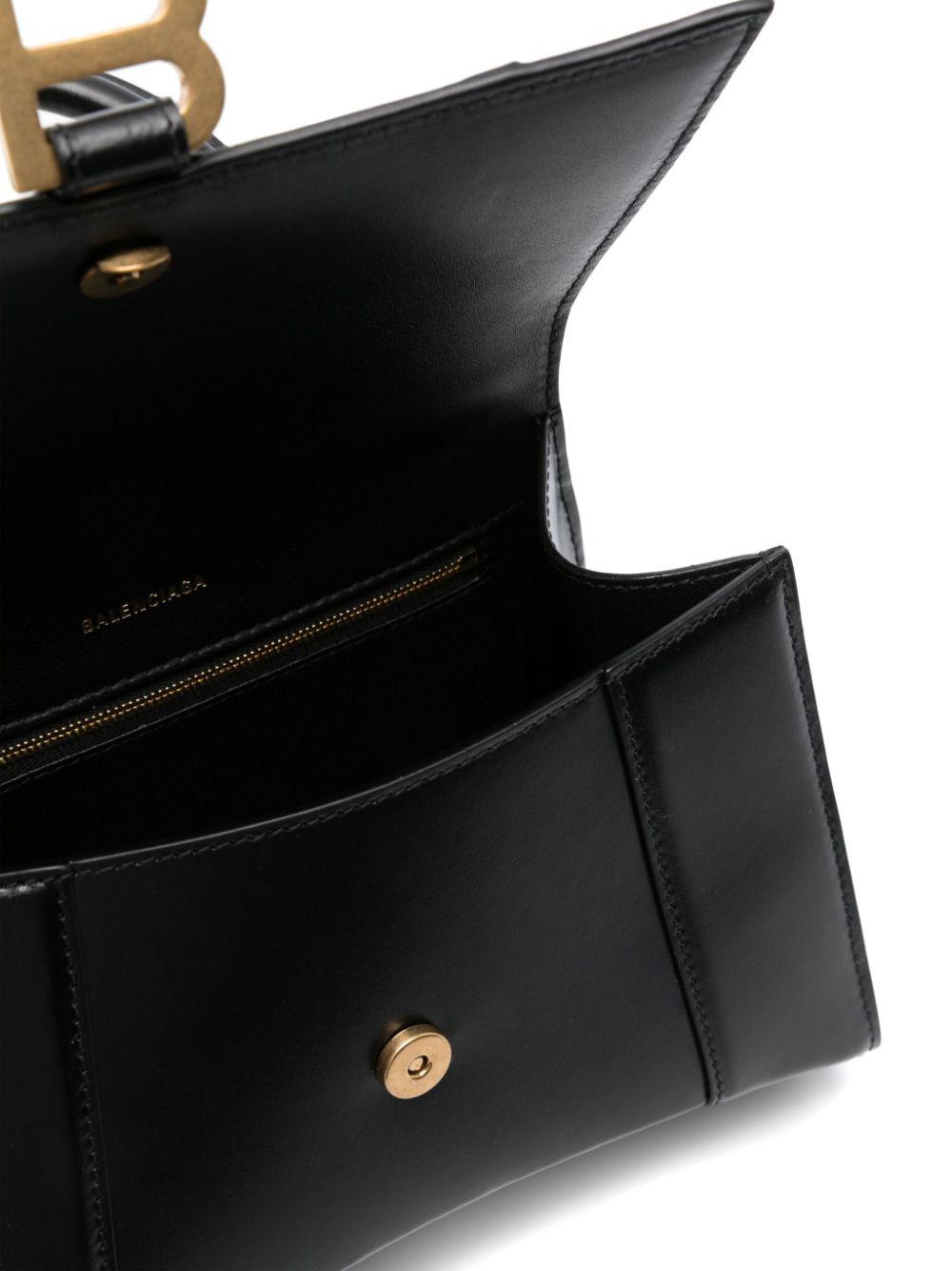Small Hourglass top-handle bag<BR/><BR/><BR/> 593546 1QJ4M1000 BALENCIAGA