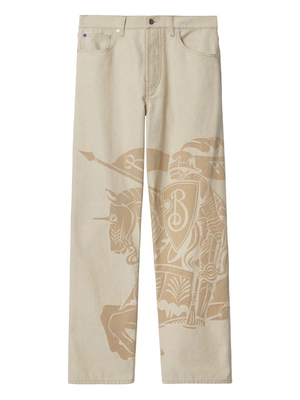 Equestrian Knight motif trousers 8109293 C2524 BURBERRY