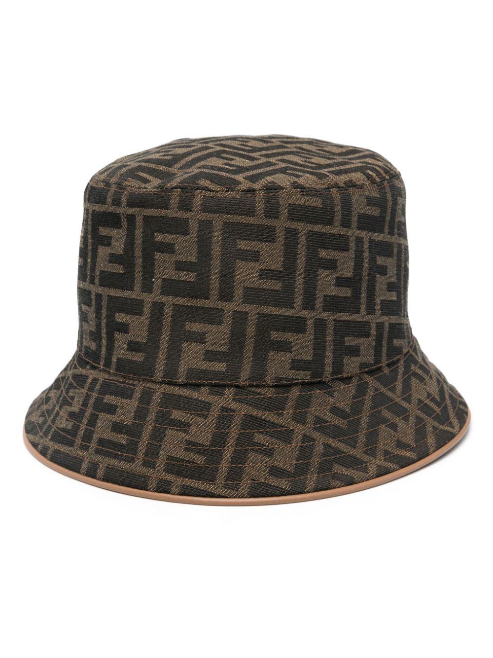 FF-motif bucket hat<BR/><BR/><BR/> FXQ899 ALSGF0QE1 FENDI