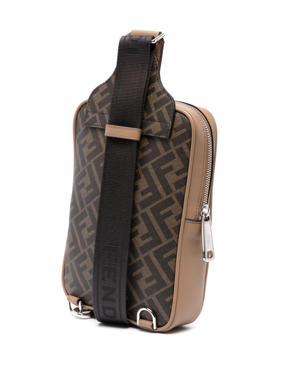 Monogram messenger bag<BR/><BR/><BR/> 7VZ085 ARMDF1EGA FENDI