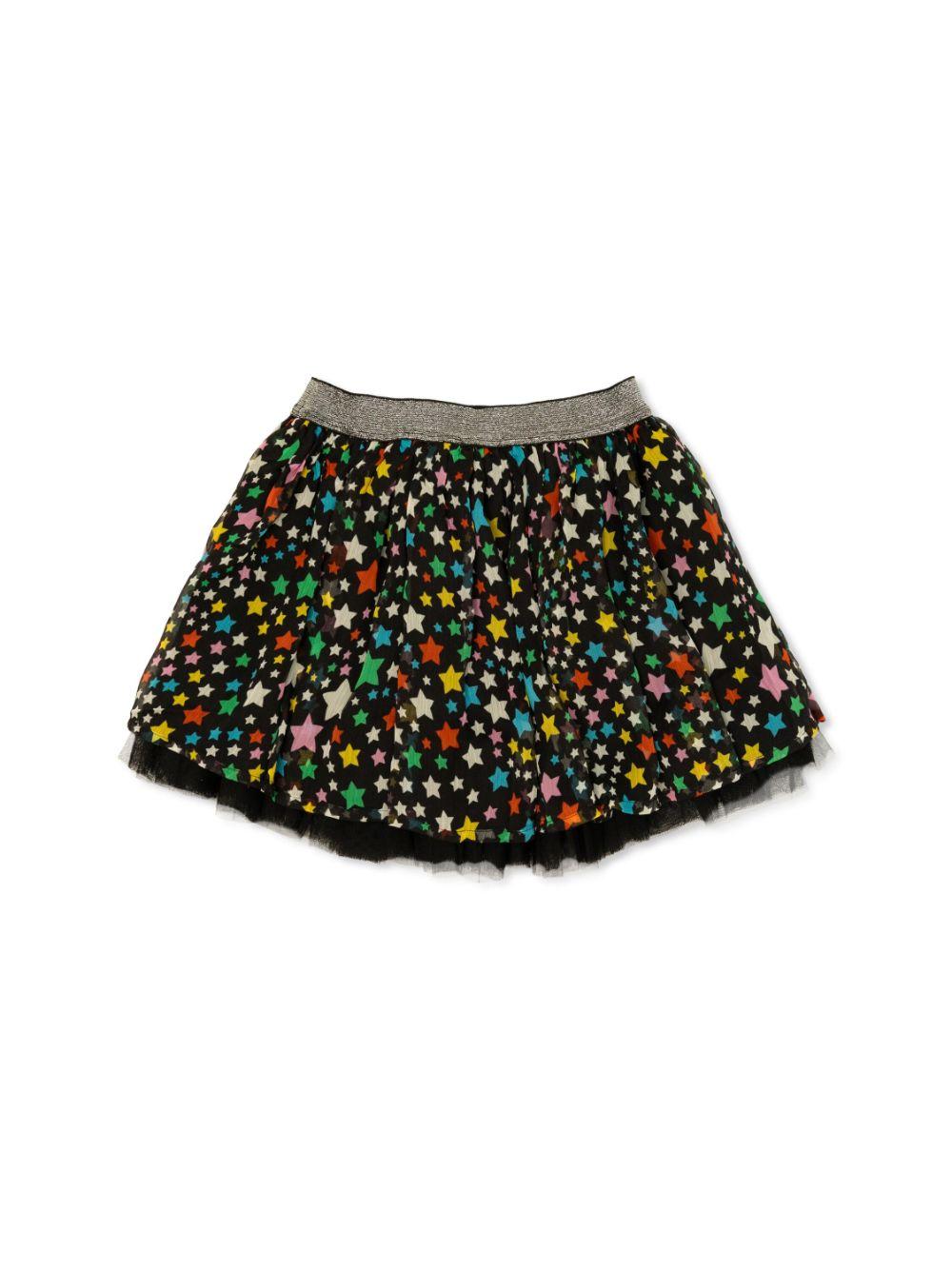 Star-print tulle skirt<BR/><BR/><BR/> TV7B21 Z2069930MC STELLA McCARTNEY KIDS