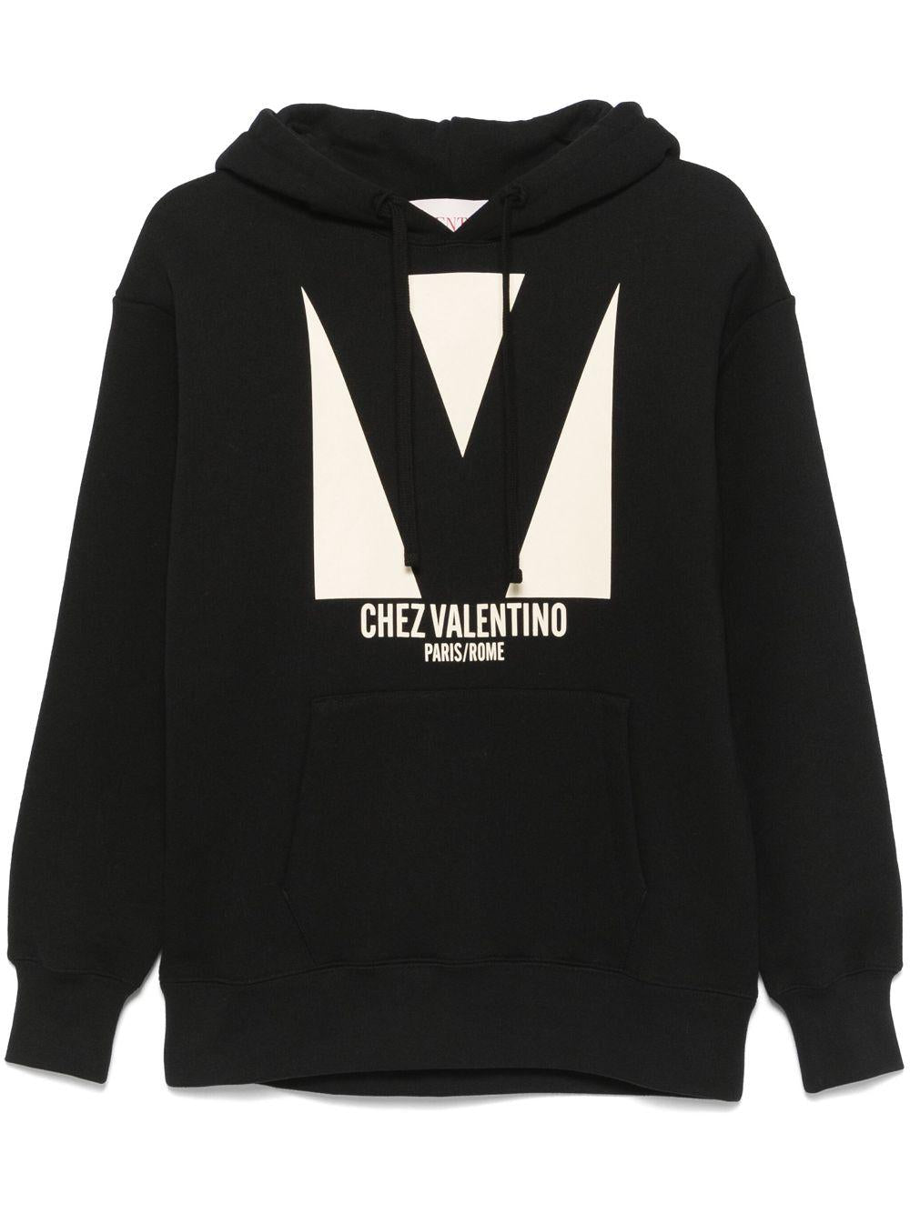 Chez Valentino hoodie 6B3MF24I960 0NO VALENTINO GARAVANI