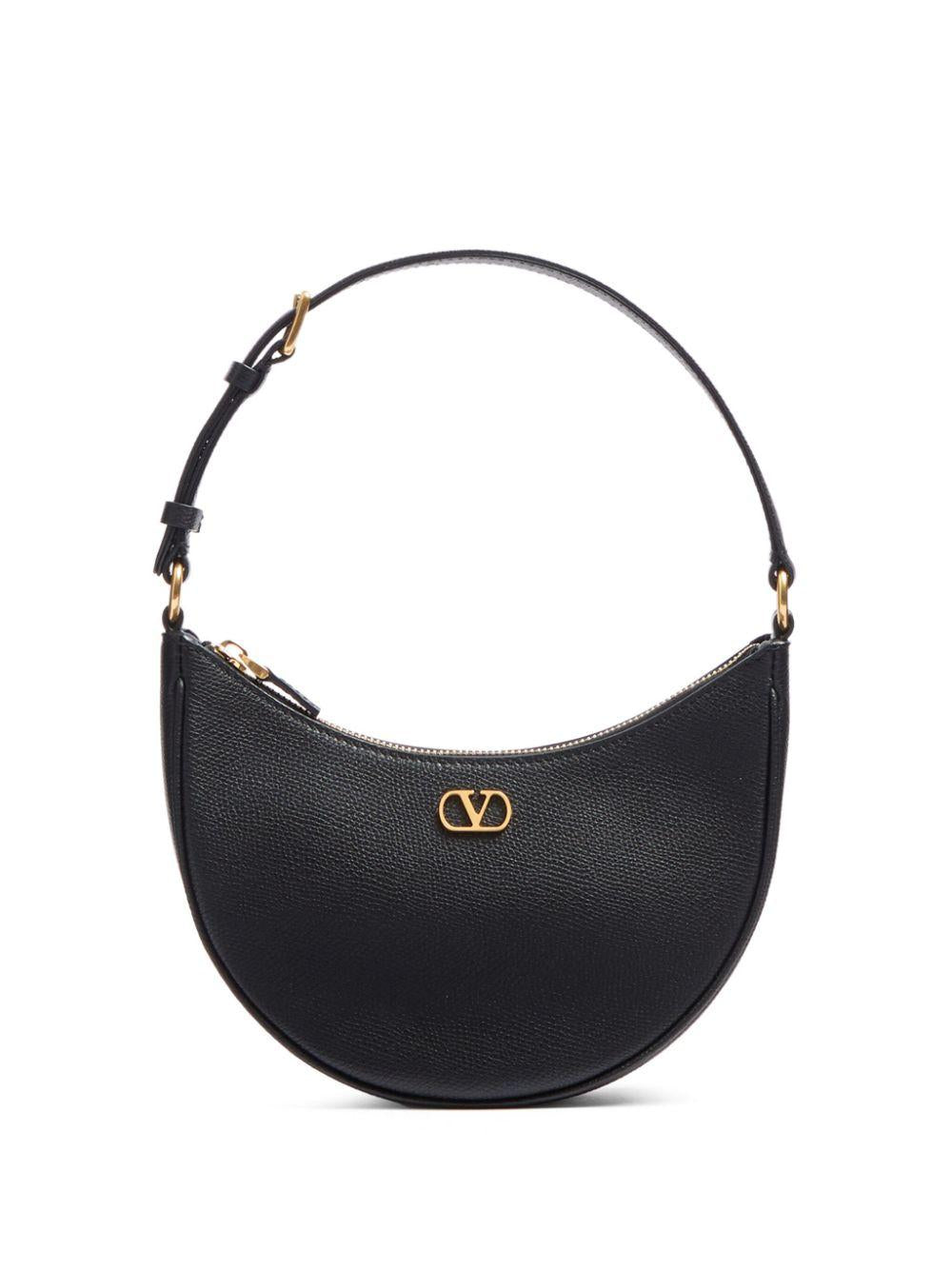 Mini VLogo Signature Hobo bag<BR/><BR/><BR/> 6W2P0AK3SNP 0NO VALENTINO GARAVANI