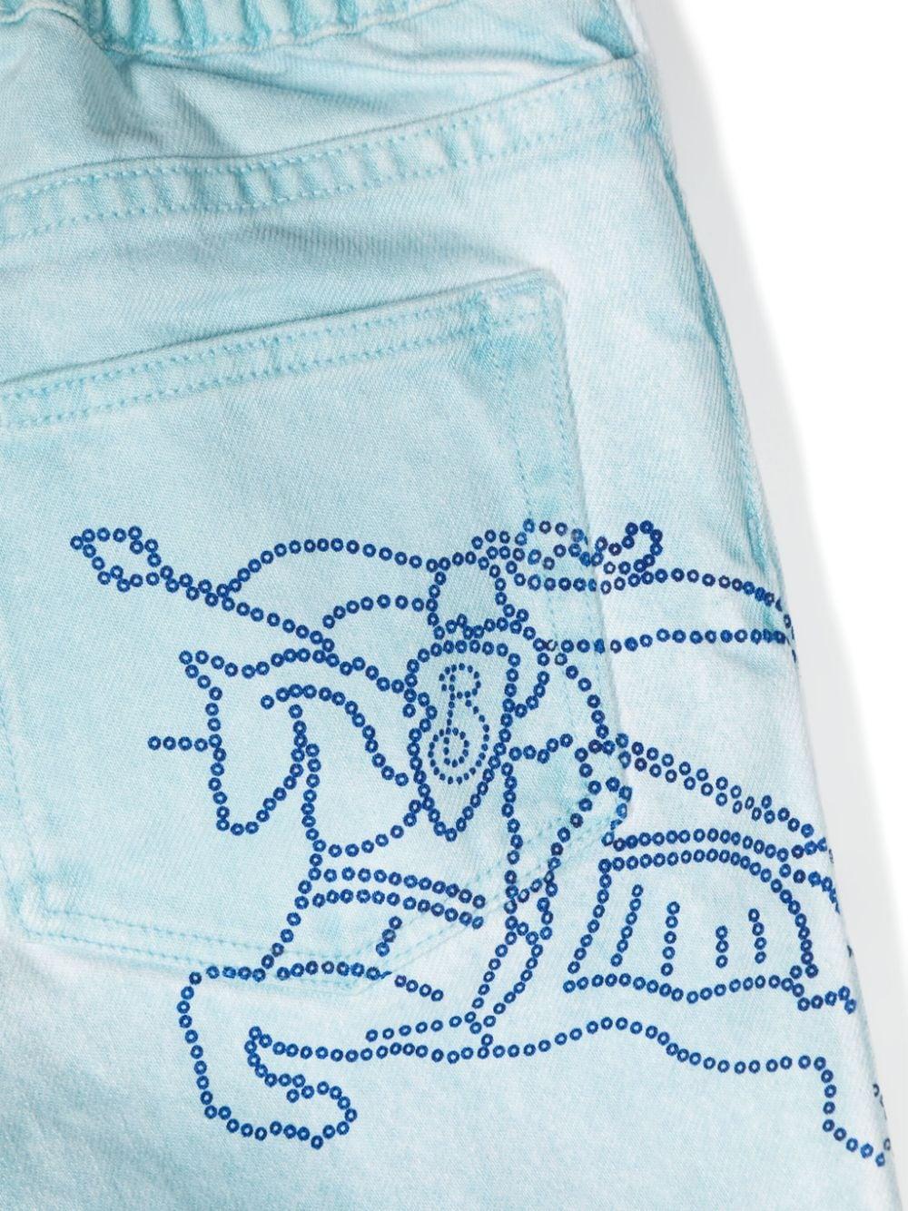 Denim trousers 8089088 A3326 BURBERRY KIDS