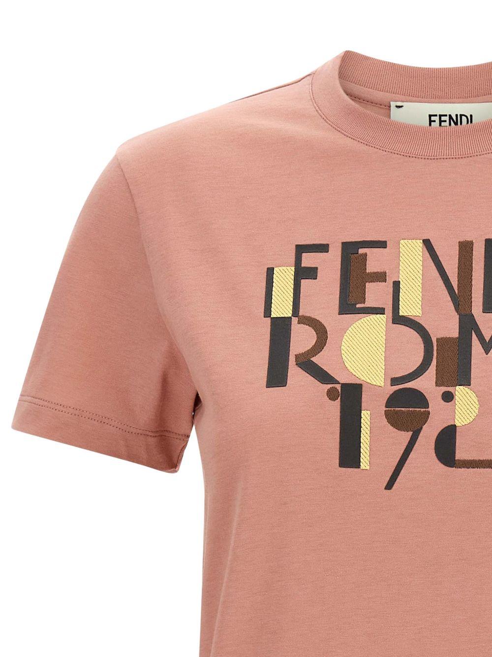 cotton T-shirt FS7254 AVF9F1T6N FENDI
