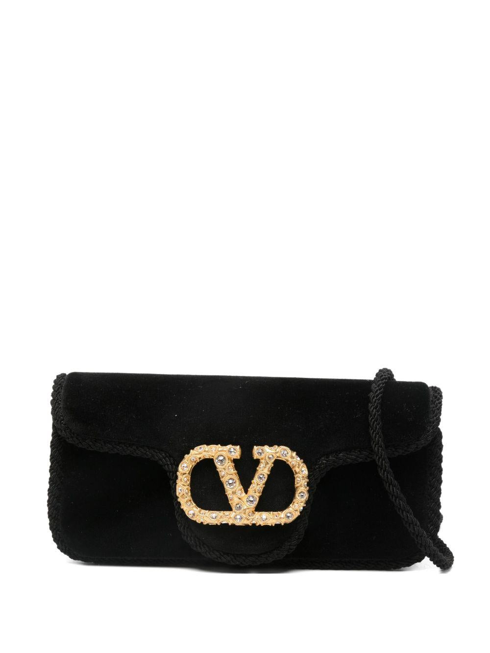 Locò Mini Velvet Clutch 7W2B0R92GNL EDM VALENTINO GARAVANI