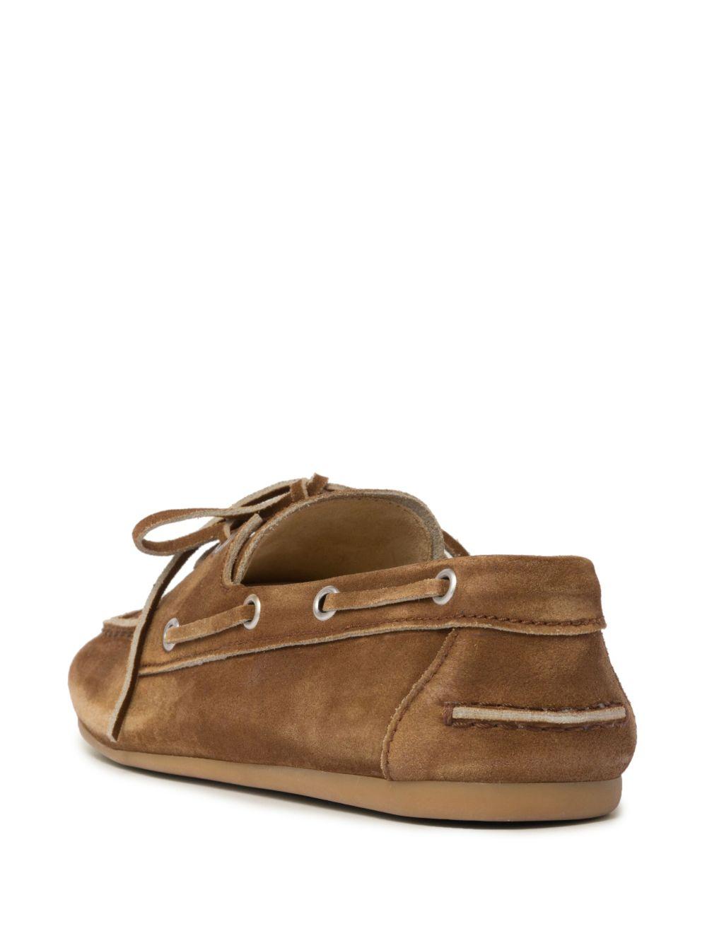 Faded unlined suede loafers 5D123EZ5O F-D005F0401 MIU MIU