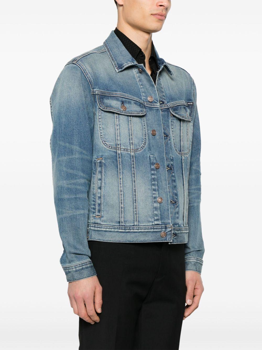 Giacca denim DJI001 DMC063S25HB700 TOM FORD