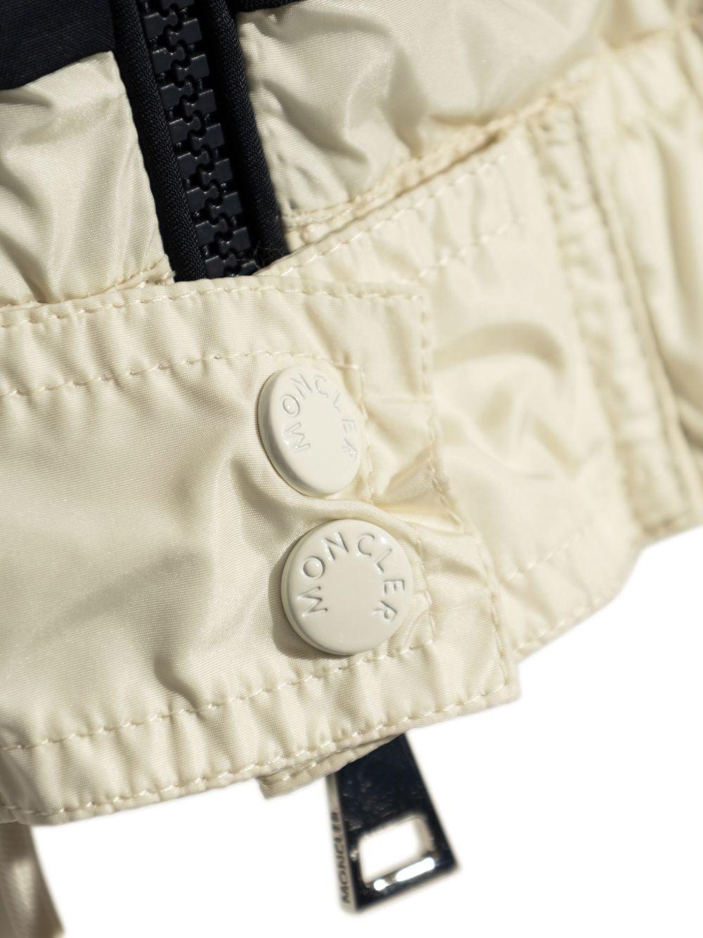 Janze hooded twill short down jacket K10931A00009 5986I742 MONCLER
