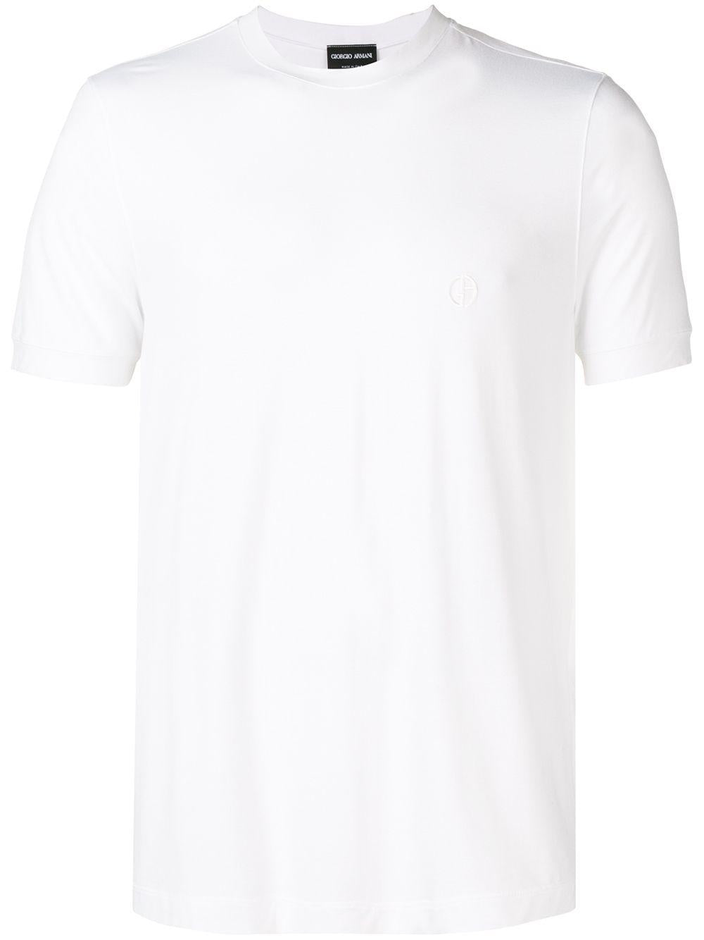ASV stretch viscose jersey T-shirt 3GST52 SJP4ZU090 GIORGIO ARMANI
