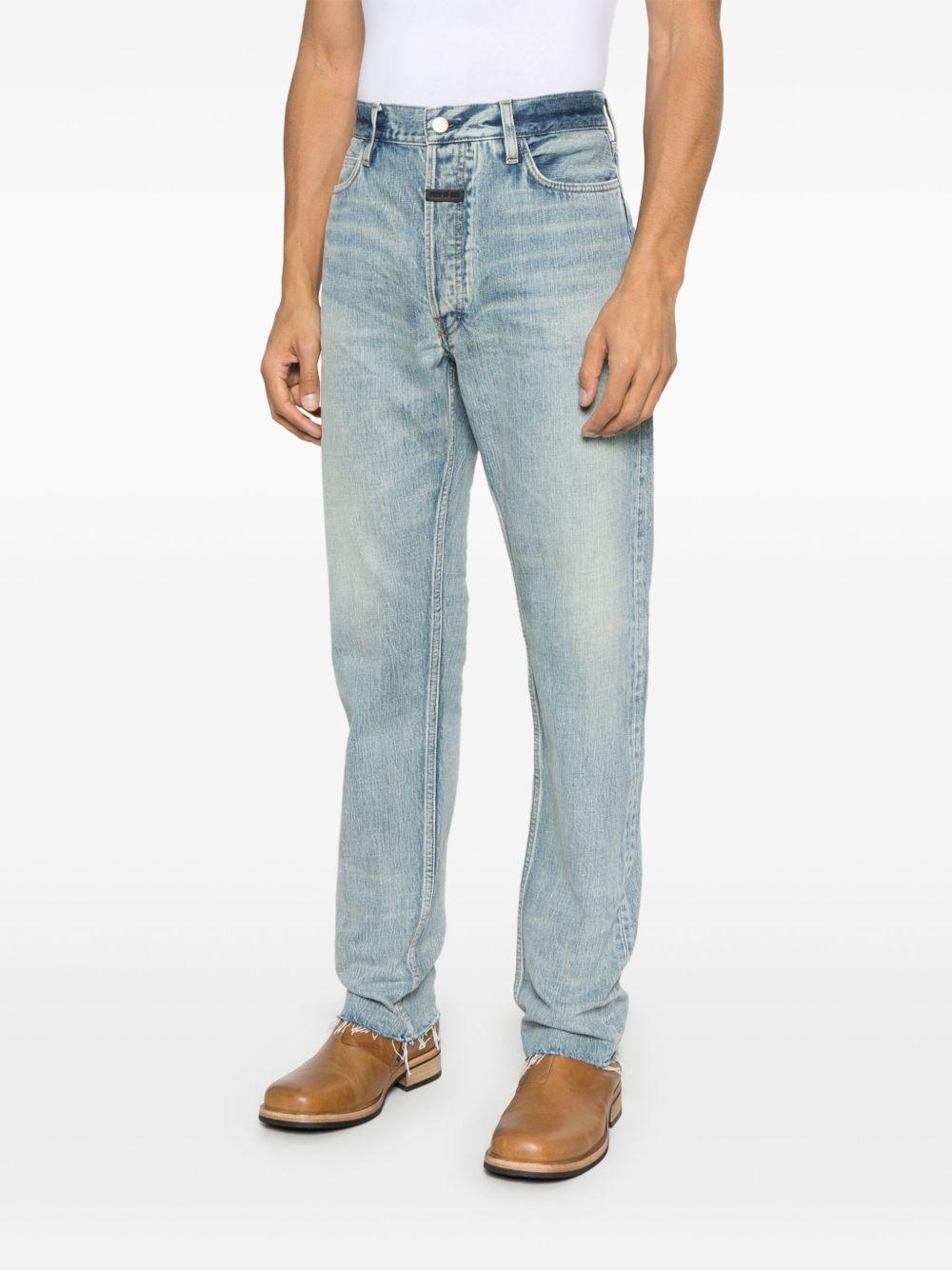 Classic five-pockets jeans FGE240. 408DNMINDIGO 2 FEAR OF GOD