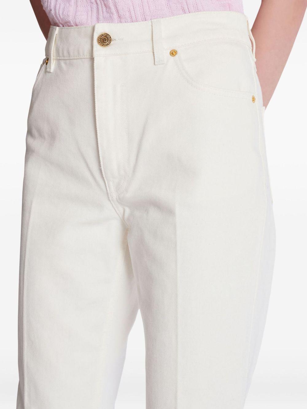flared-leg jeans GF1MI070DG14 0FC BALMAIN