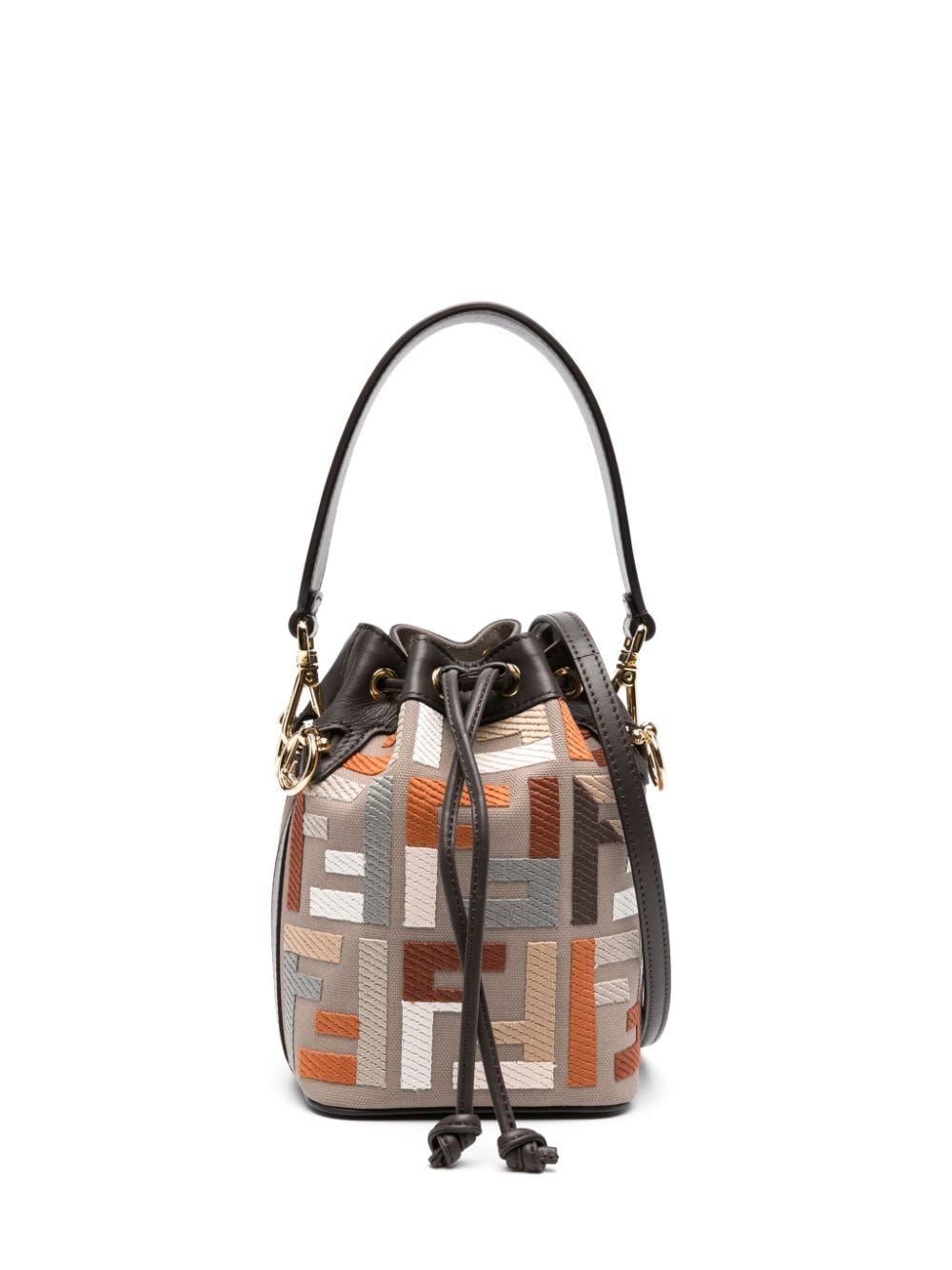 Multicolor canvas minibag 8BS010 APKEF1MB5 FENDI