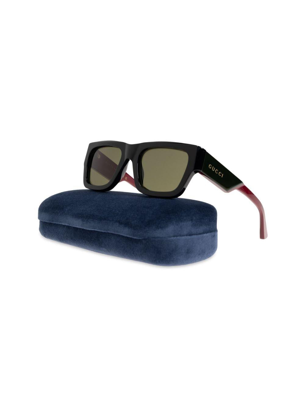 Rectangular frame sunglasses<BR/> 797495 J07401030 GUCCI