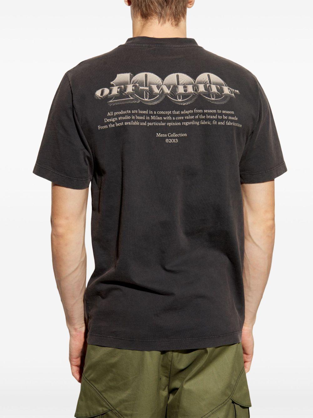 Printed T-shirt<BR/><BR/><BR/> OMAA027S25JER00E 1361 OFF-WHITE