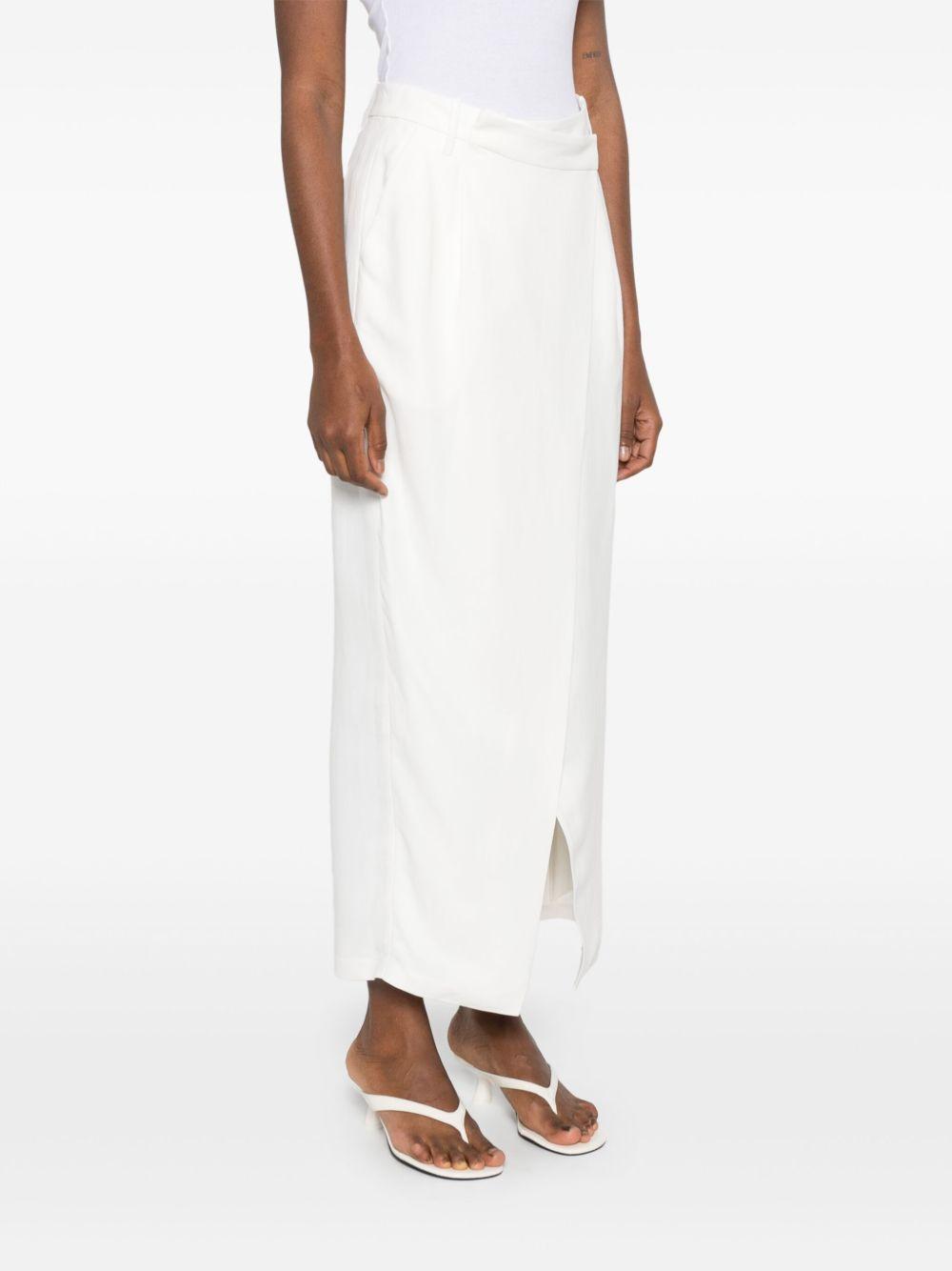Wrap maxi skirt<BR/><BR/><BR/> MH126G3814 C600 BRUNELLO CUCINELLI