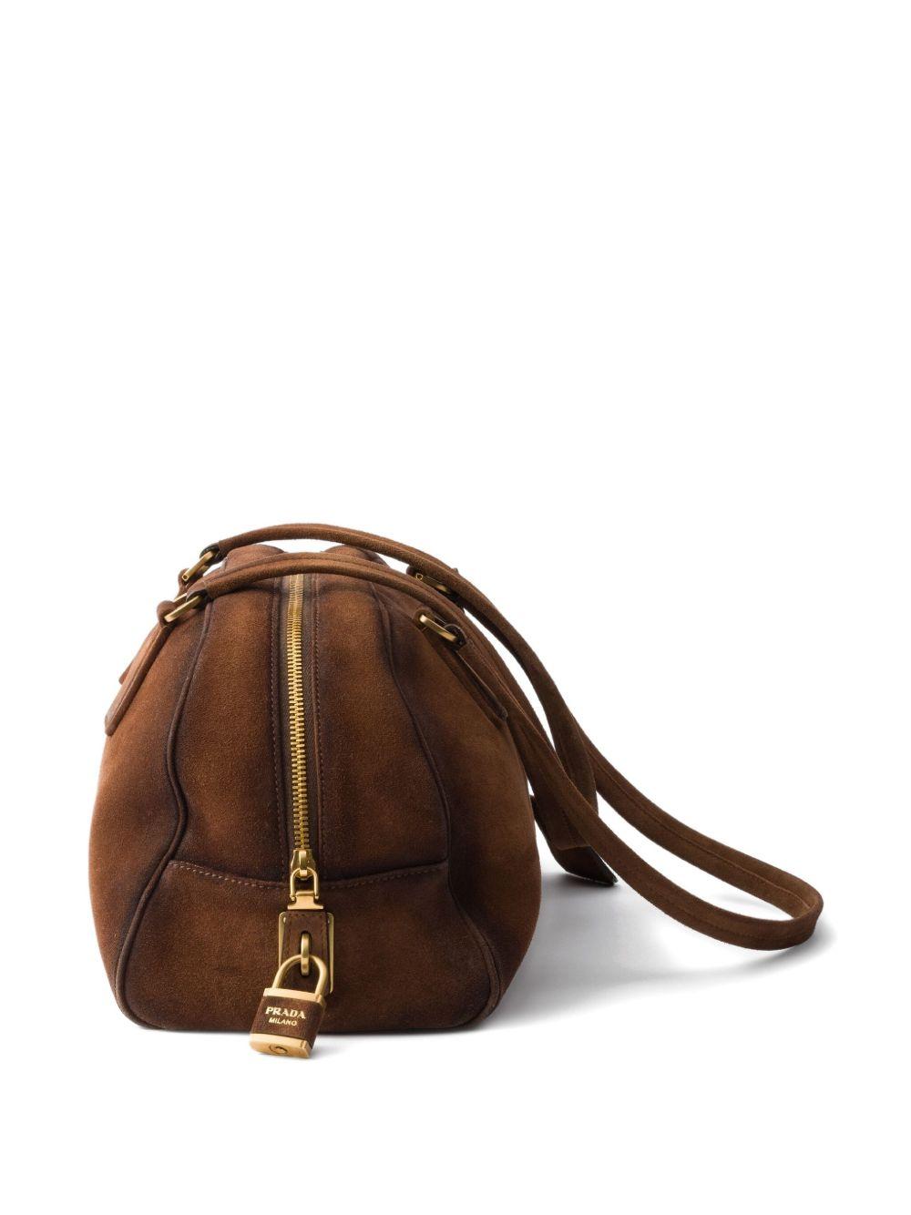 Bowling medium suede bag 1BB1452HMY V-OOOF0324 PRADA