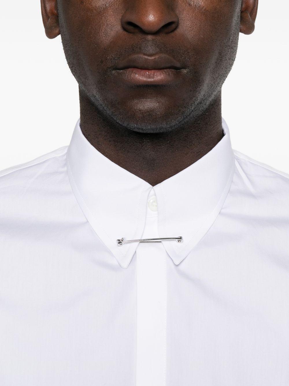 pin-collar slim-fit shirt S74DM1008 S36275100 DSQUARED2