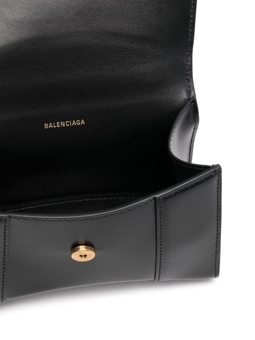 Hourglass XS top-handle bag<BR/><BR/><BR/><BR/><BR/><BR/><BR/> 592833 1QJ4M1000 BALENCIAGA