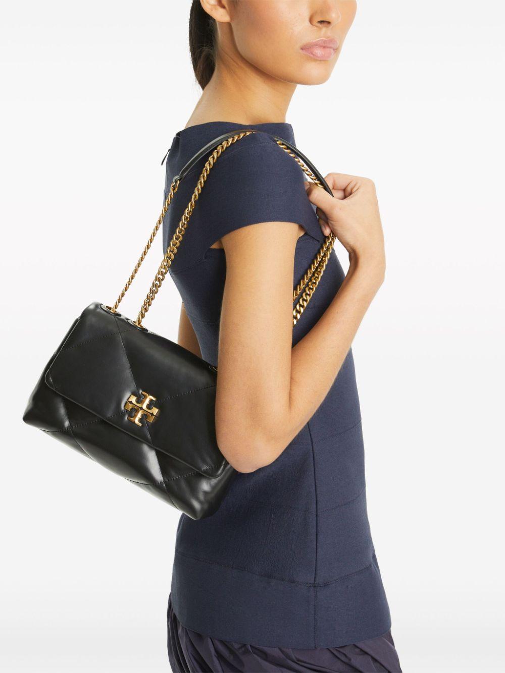Small Kira diamond-quilted convertible shoulder bag<BR/><BR/><BR/> 154706 001 TORY BURCH