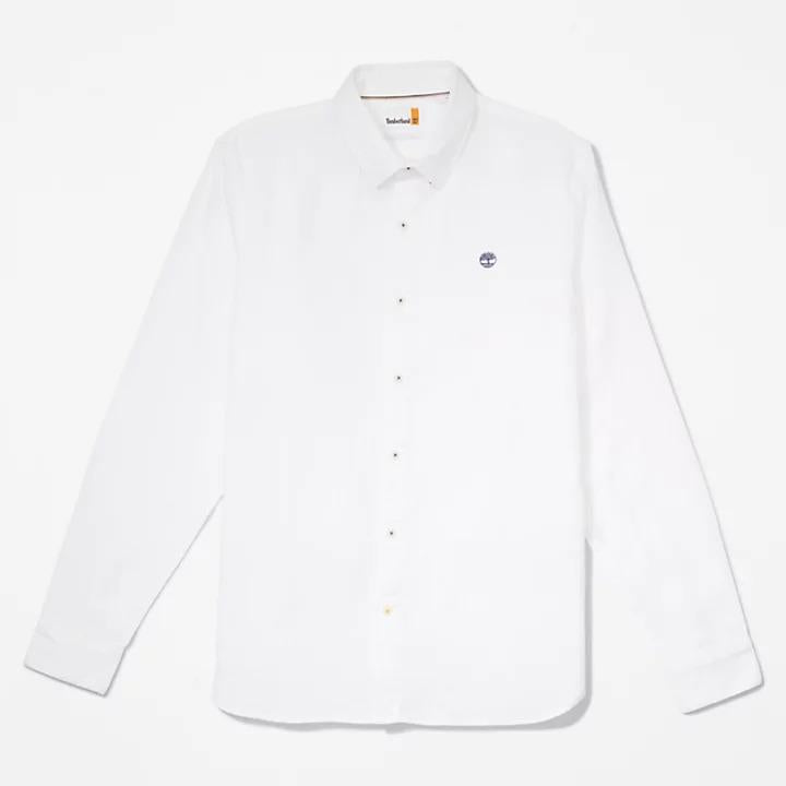 White river linen slim fit shirt TB0A2DC3 1001 TIMBERLAND