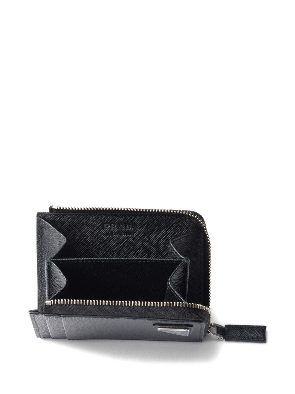 Saffiano leather card holder 2MC129QHH F0002 PRADA