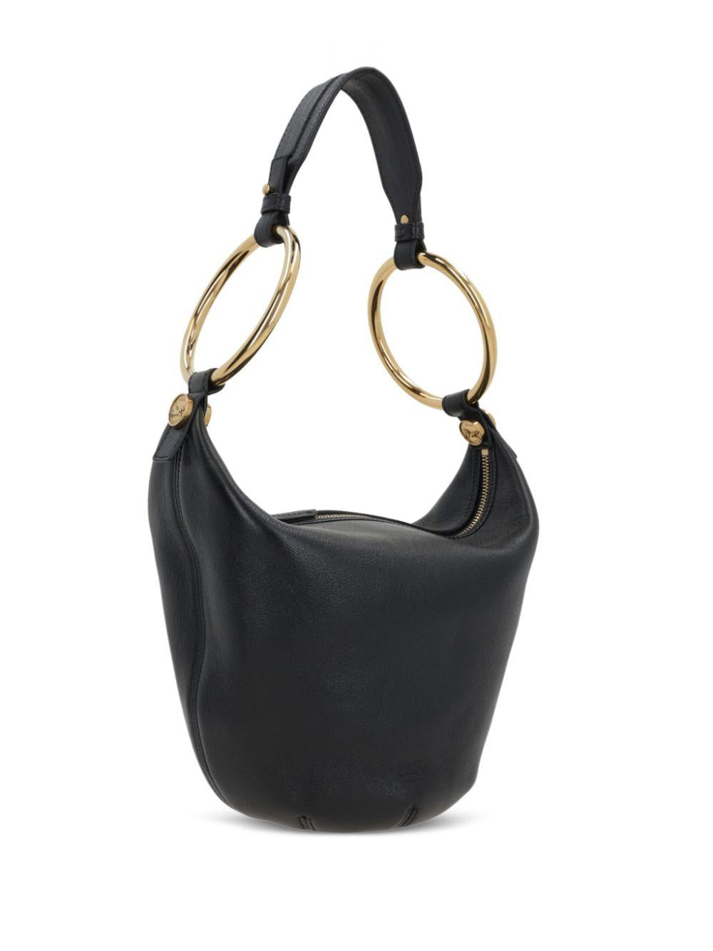 Leather tote bag<BR/><BR/><BR/> CHC25SS618O37 001 CHLOÉ