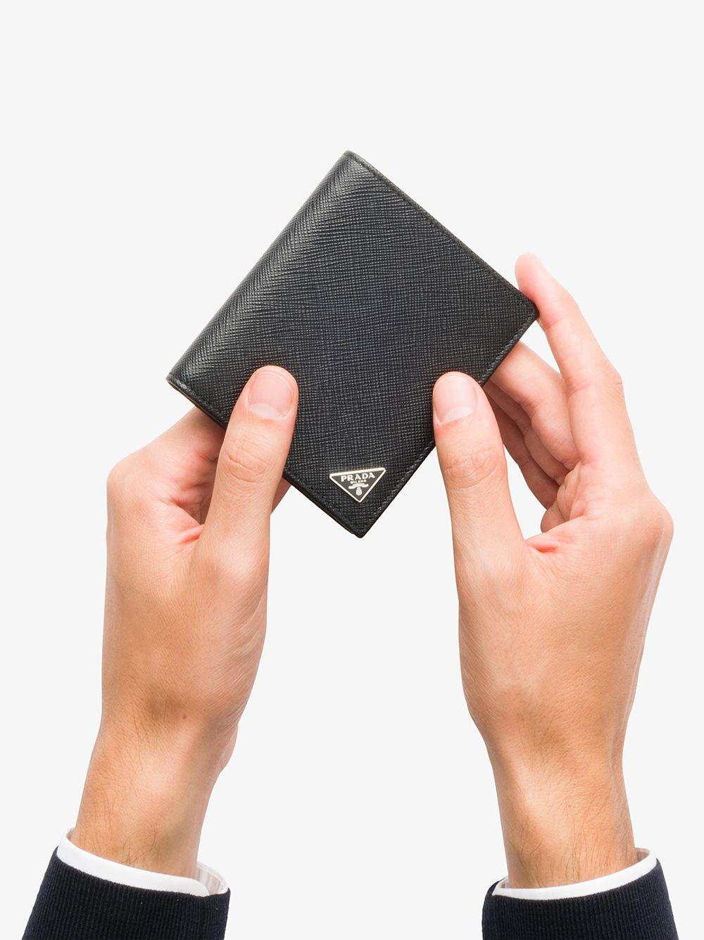 Saffiano leather wallet<BR/><BR/><BR/> 2MO004 QHHF0002 PRADA