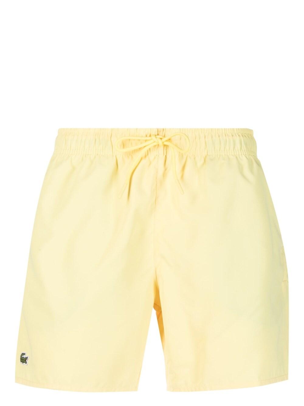 Logo-patch swim shorts MH6270 7SH LACOSTE