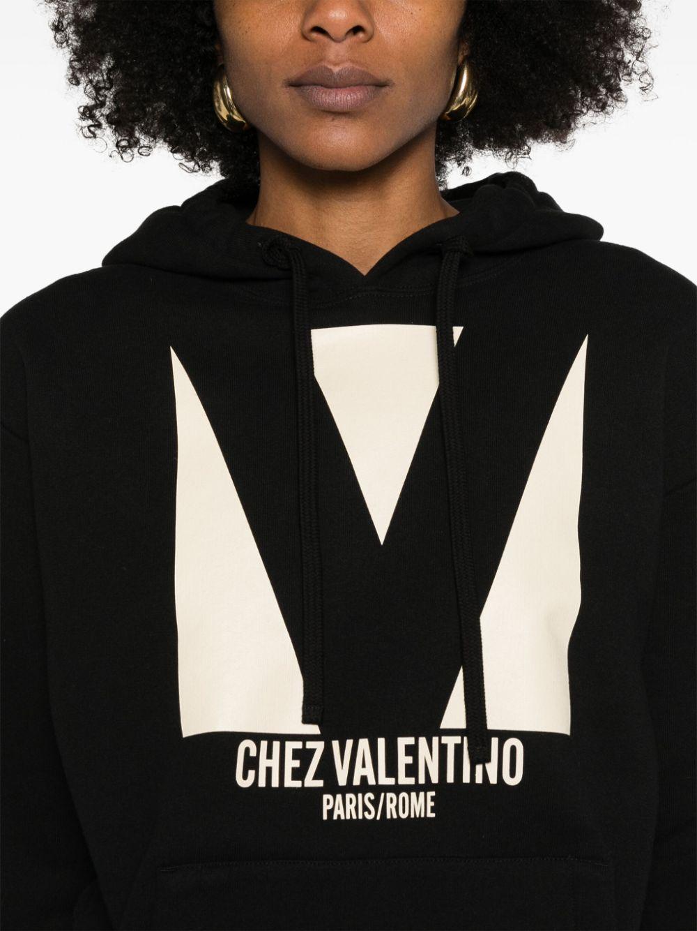 Chez Valentino hoodie 6B3MF24I960 0NO VALENTINO GARAVANI