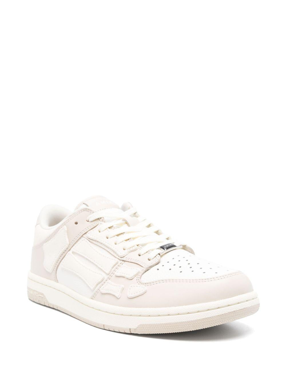 Skel-Top sneakers<BR/><BR/><BR/> AMFOSR1071 ALABASTER AMIRI
