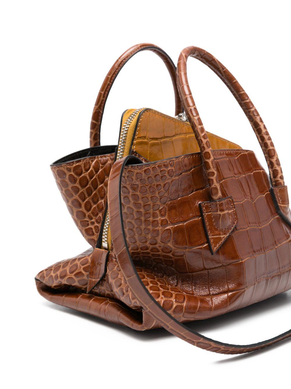 La Passeggiata Mini Top Handle bag 260WAH00063 LBT155PR490 THE ATTICO