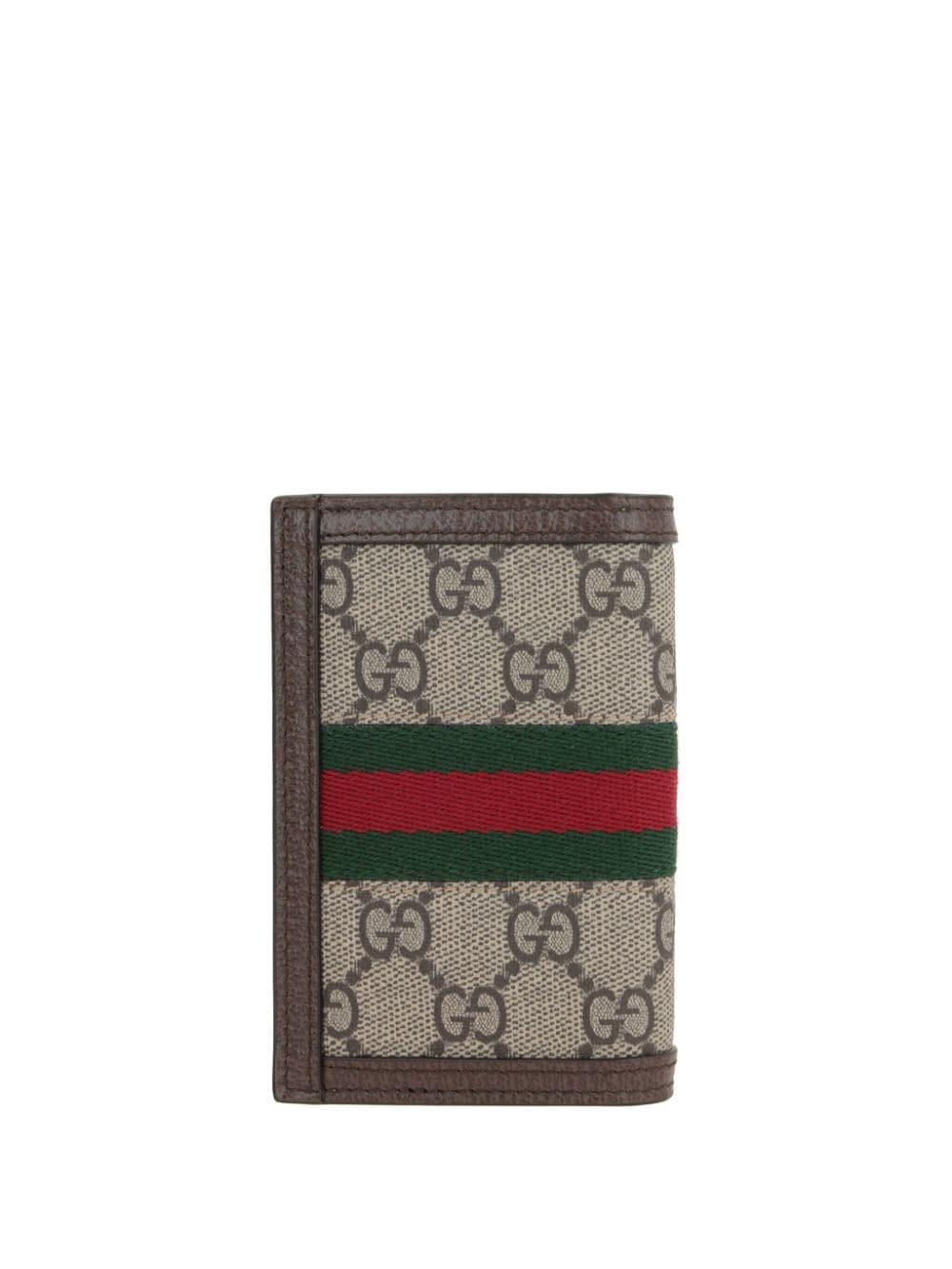 Ophidia GG-plaque wallet<BR/><BR/> 734943 FADI79764 GUCCI