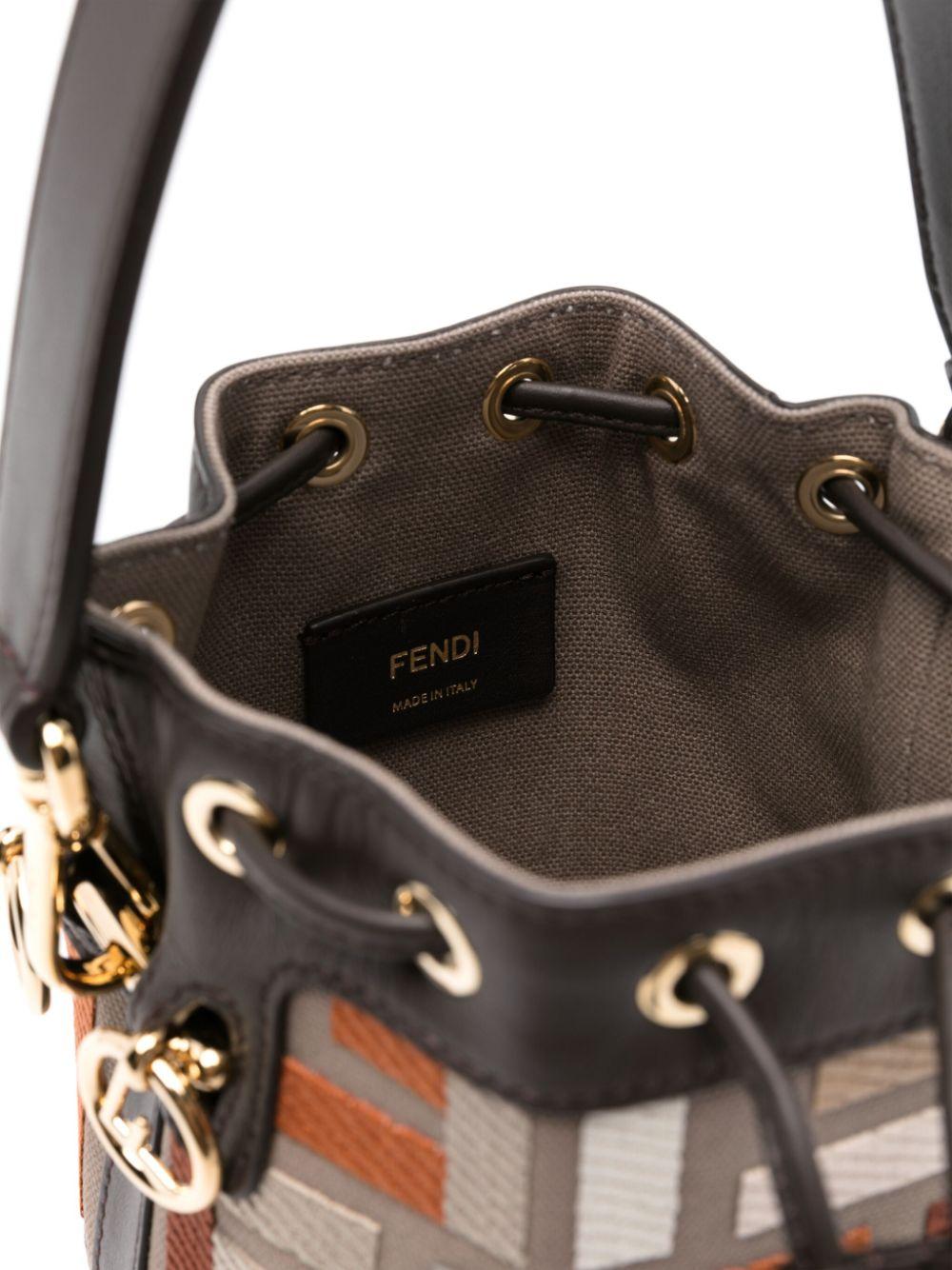 Multicolor canvas minibag 8BS010 APKEF1MB5 FENDI