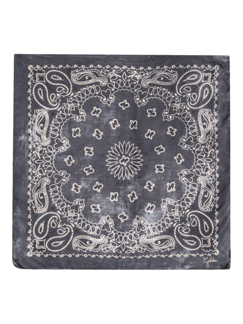 Golden Foulard Paisley Print GUP01053 P00066760318 GOLDEN GOOSE