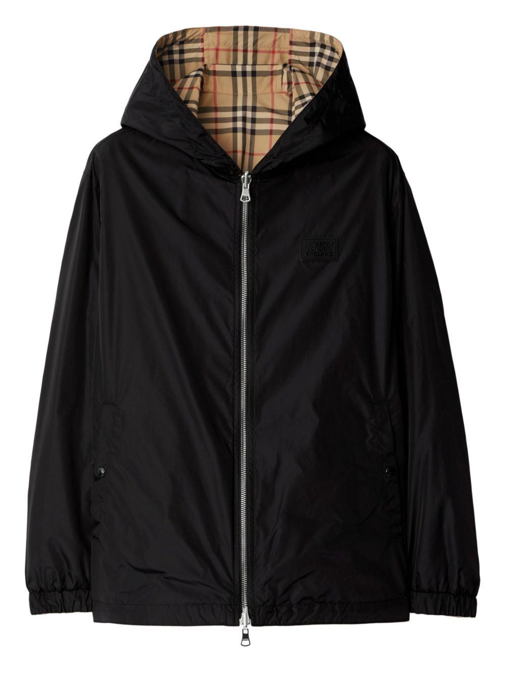 Reversible Check Jacket 8110371 B9368 BURBERRY